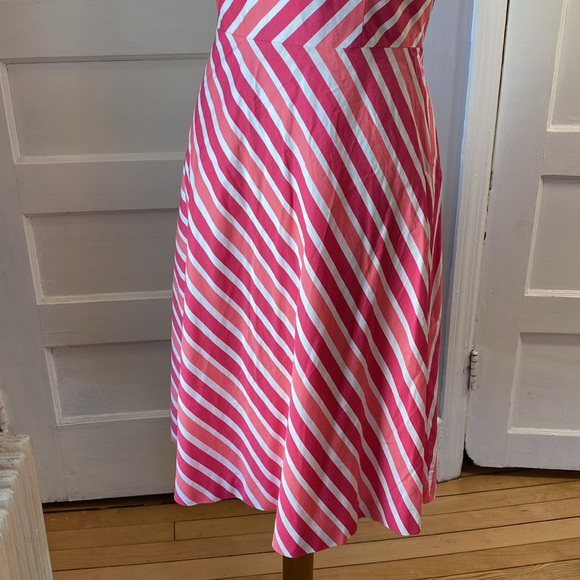 Ann Taylor Strapless Striped Dress, Size 6 - Picture 10 of 16